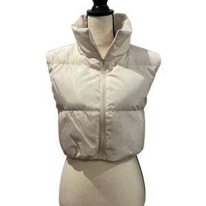 SHEIN Cropped Puffer Jacket